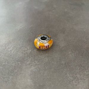 Pandora glass ECU East Carolina University Charm